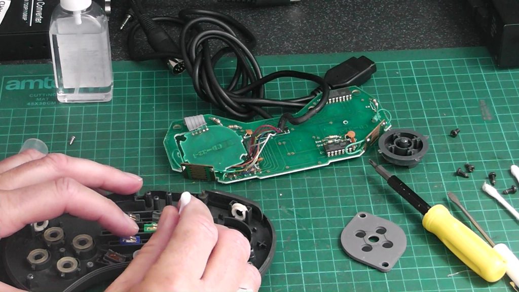 Joypad Controller cleaning